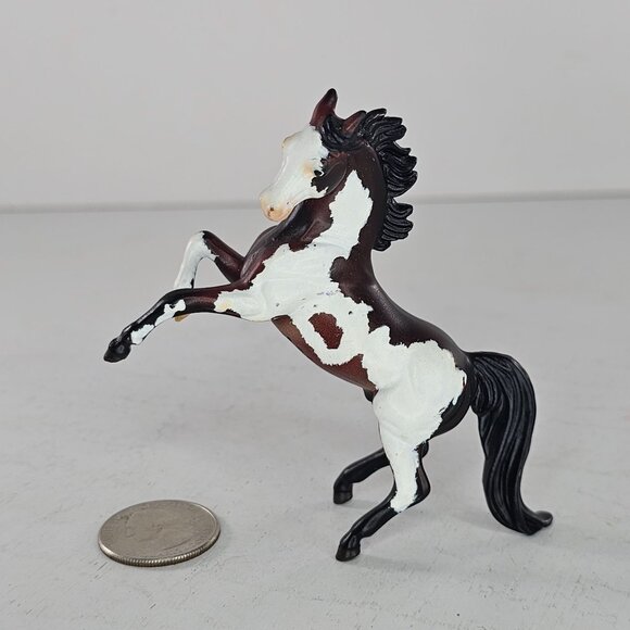 Breyer Custom Rearing Arabian Stablemate Horse Bay Pinto Signed WVO 2002 CM - Picture 8 of 13